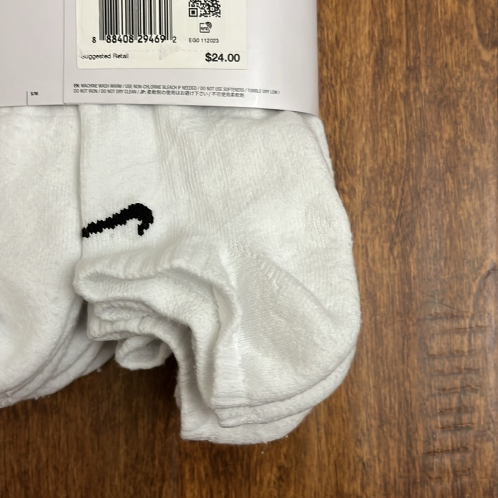 Nike Everyday No Show Cotton Cushioned Socks 6 Pack - Picture 12 of 17